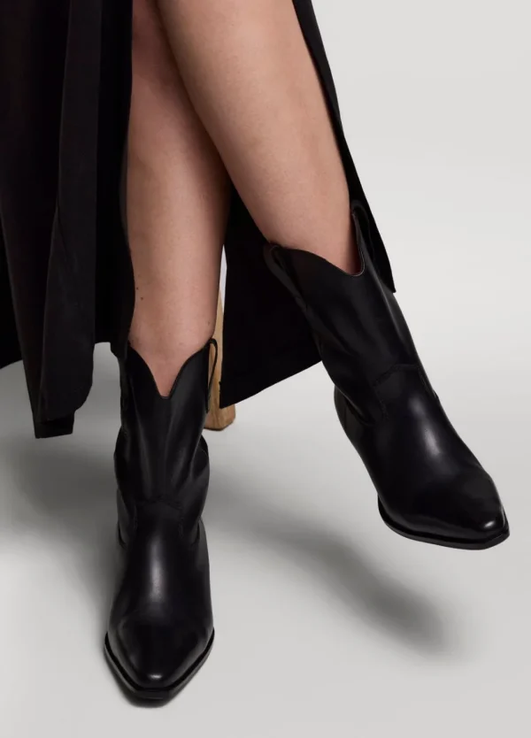 Women Summum Woman Calf-Length Cowboy Boots