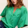 Women Summum Woman Cotton-Linen Blouse