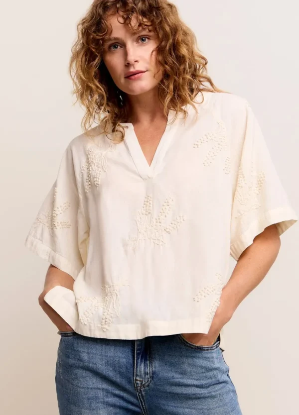 Women Summum Woman Cotton-Linen Blouse