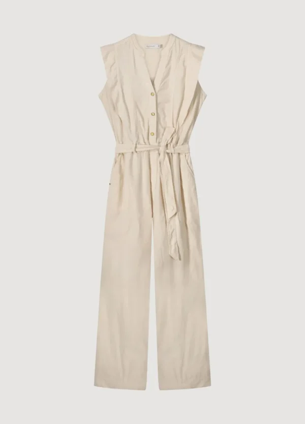 Women Summum Woman Cotton-Linen Jumpsuit