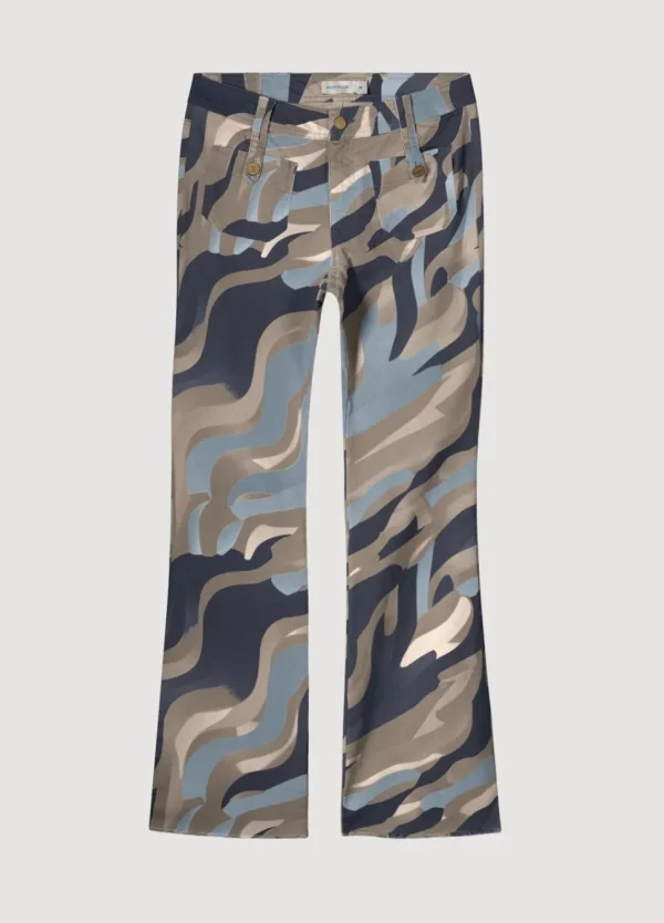 Women Summum Woman Flared Trousers With Print