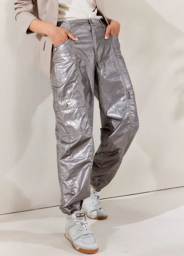 Women Summum Woman Foil-Print Cargo