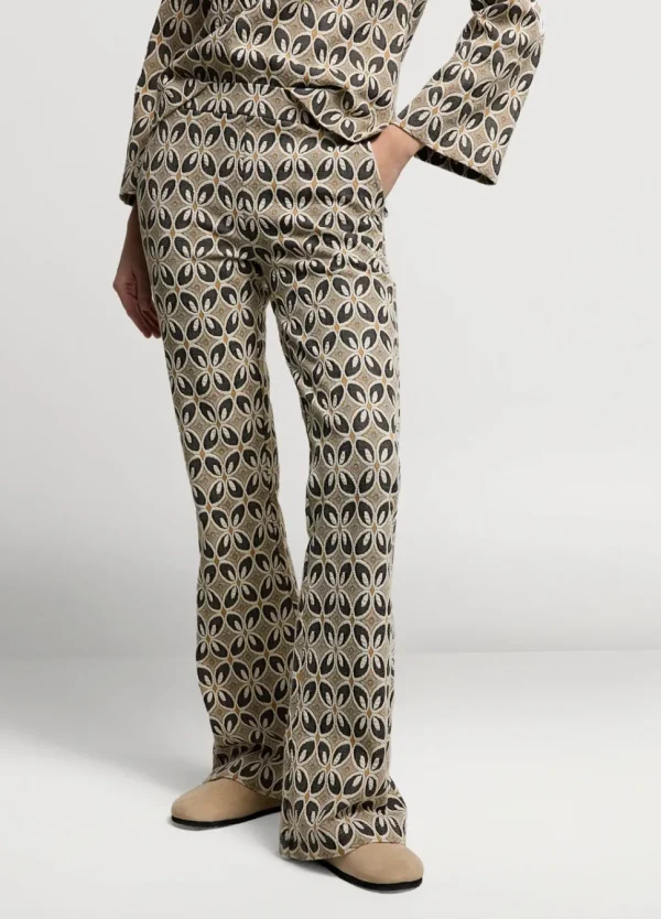 Women Summum Woman Jacquard Flared Pants