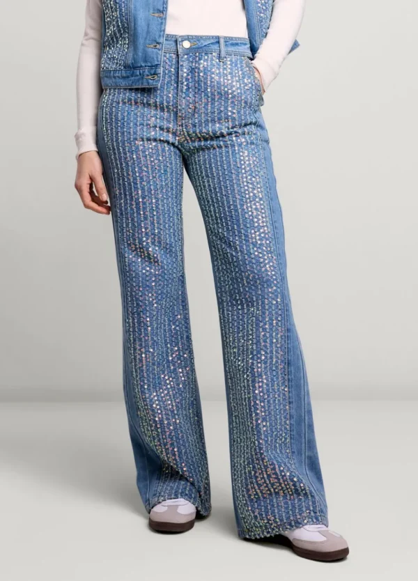 Women Summum Woman Jeans With Sequins