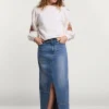 Women Summum Woman Long Denim Skirt