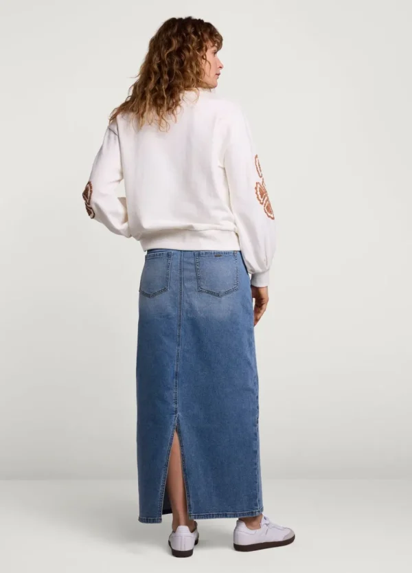 Women Summum Woman Long Denim Skirt