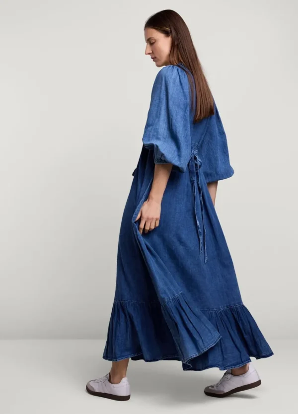 Women Summum Woman Long Indigo Dress