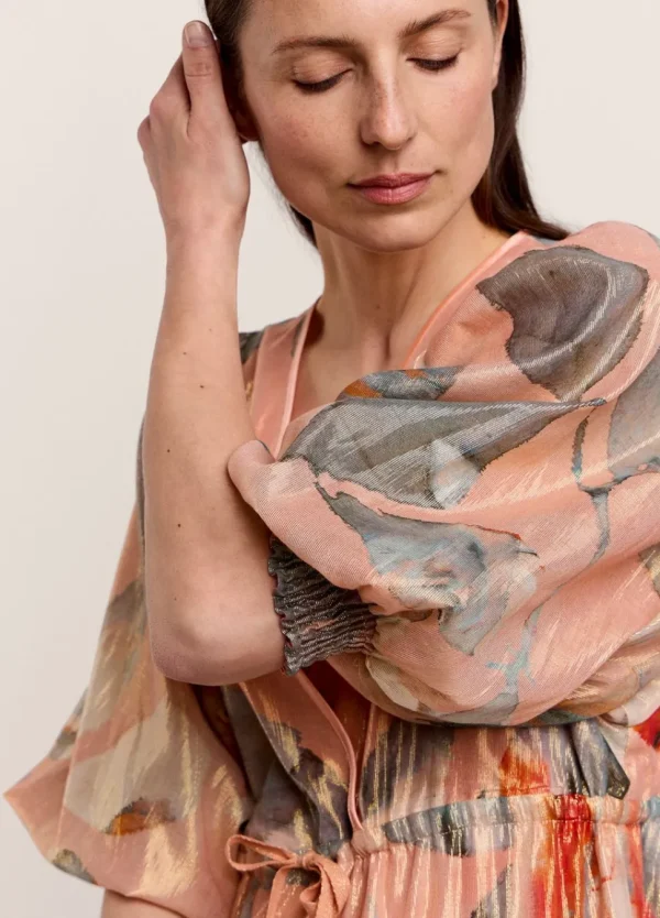 Women Summum Woman Long, Shimmery Tiered Dress