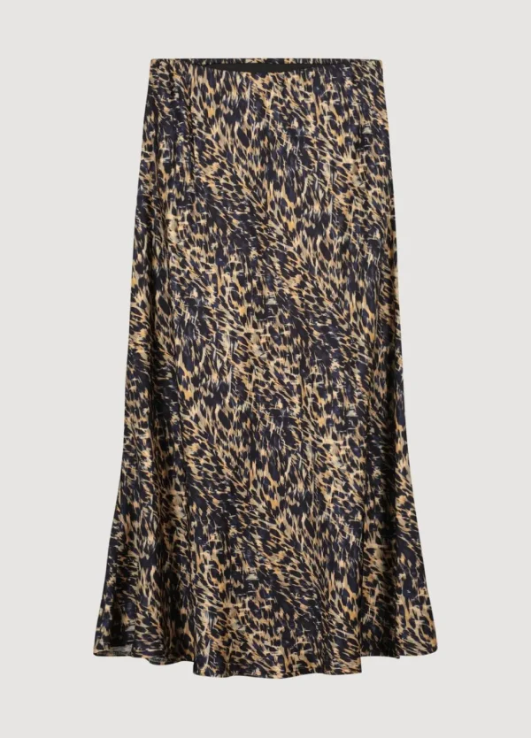 Women Summum Woman Mid-Length Skirt With Animal Print