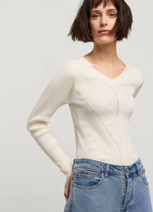 Women Summum Woman Rib-Knitted Jumper