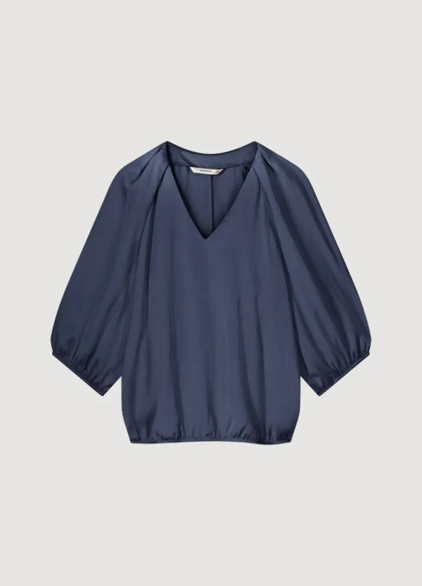 Women Summum Woman Satin V-Neck Top