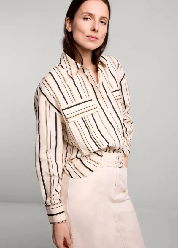 Women Summum Woman Striped Blouse