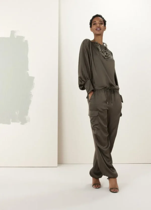 Women Summum Woman Top With Bat Sleeves