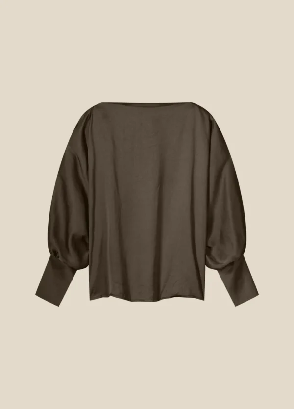 Women Summum Woman Top With Bat Sleeves