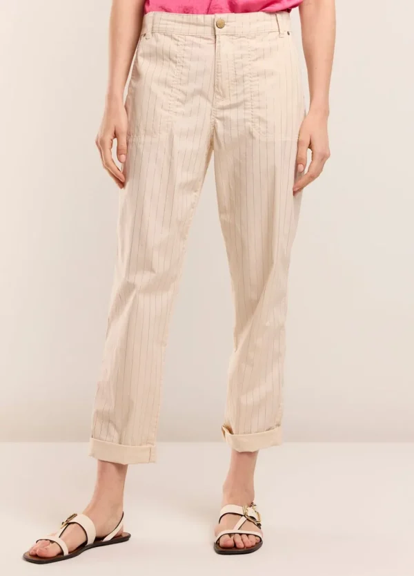 Women Summum Woman Trousers With Metallic Stripe