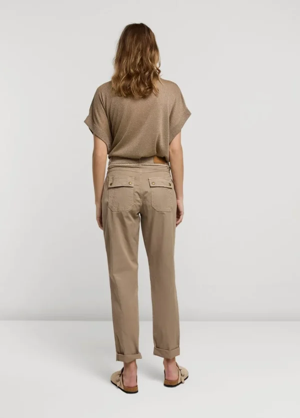 Women Summum Woman Trousers With Patch Pockets