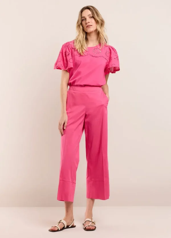 Women Summum Woman Trousers With 7/8Th Straight Legs