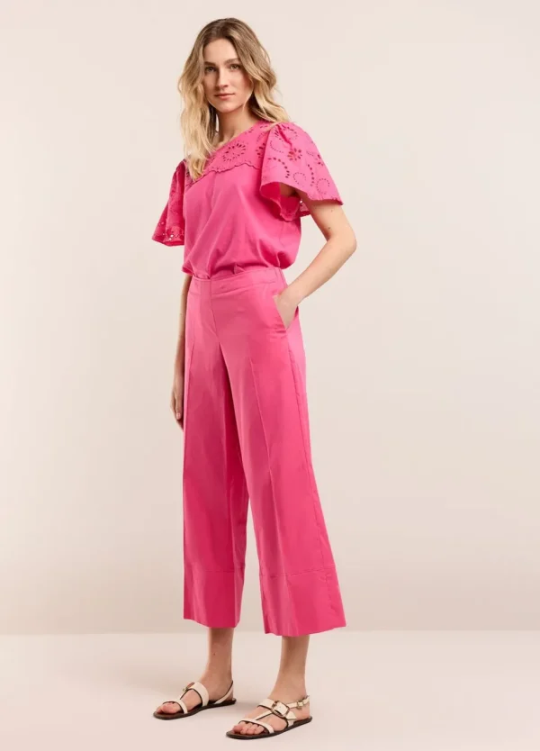 Women Summum Woman Trousers With 7/8Th Straight Legs