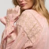 Women Summum Woman Voile Blouse With Lace