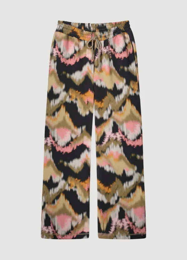 Women Summum Woman Watercolour Print Trousers