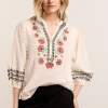 Women Summum Woman Wide Cotton Blouse