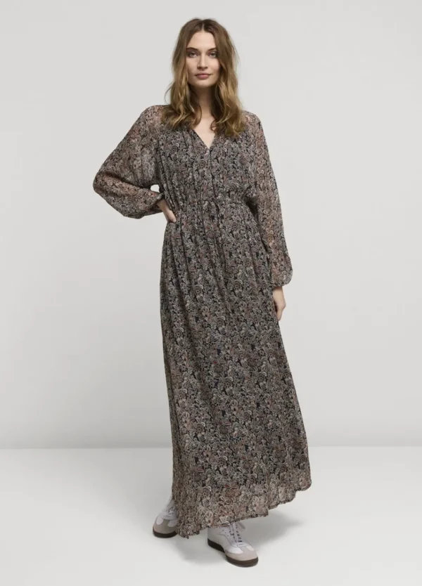 Women Summum Woman Wide Dress With Floral Print