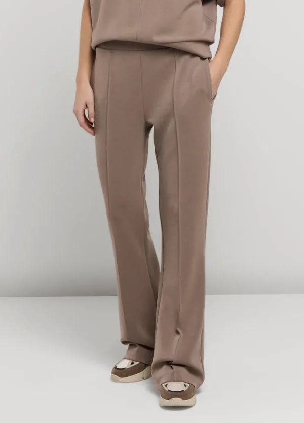 Women Summum Woman Wide-Leg Jersey Trousers